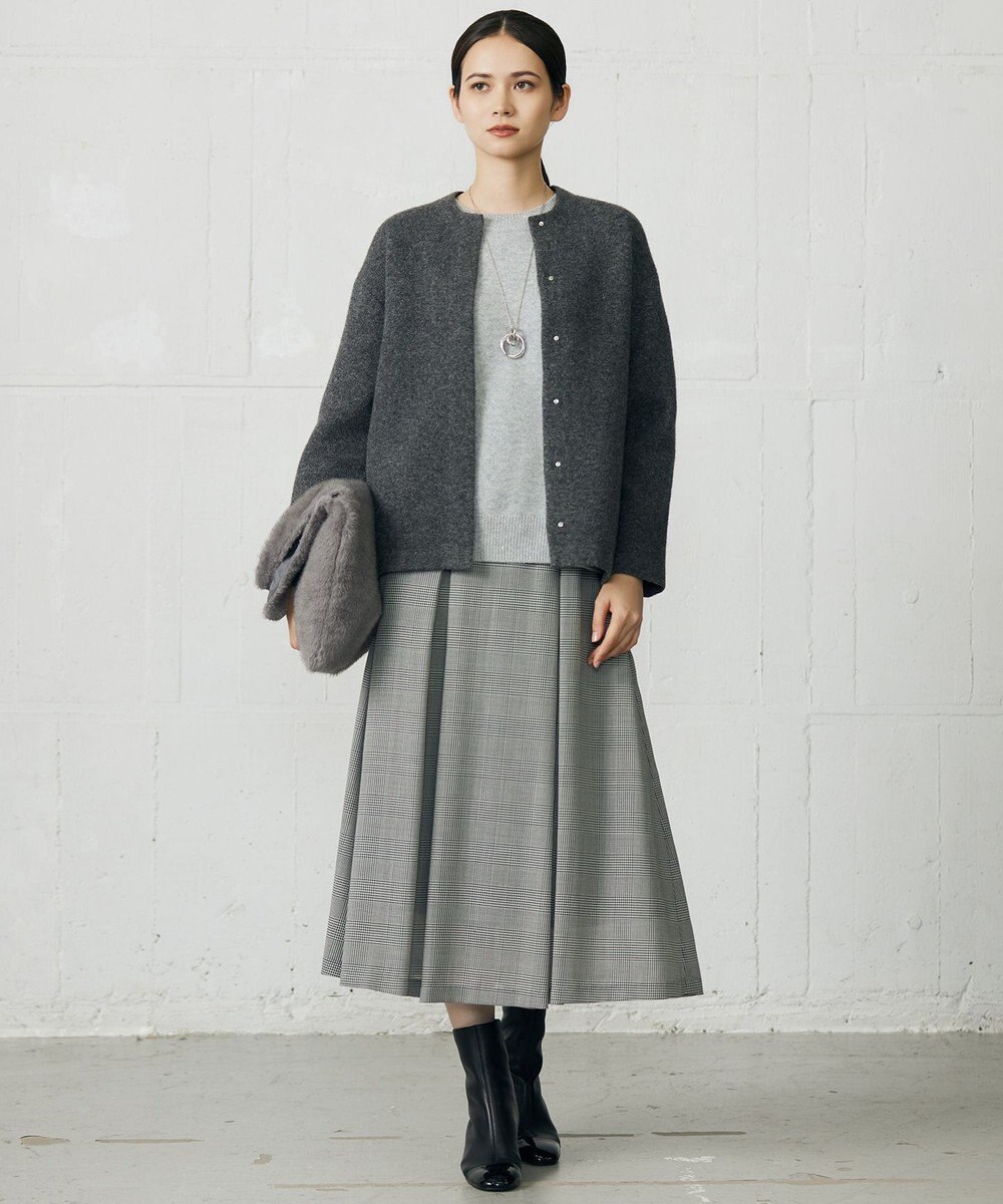 自由区 ラメブークレ アウター 