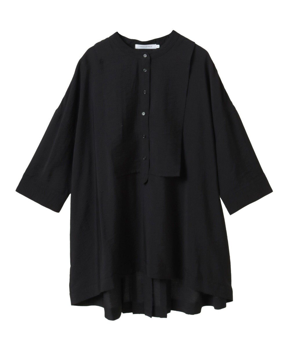 AMERICAN HOLIC 【WEB限定】接触冷感バンドカラーチュニック 