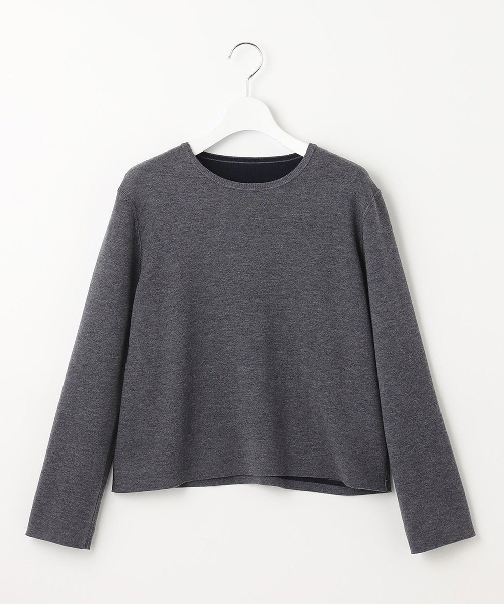 自由区 【ご好評につきWEBのみ新色追加/洗える/マルチウェイ】リバーシブルニット セットアップ 