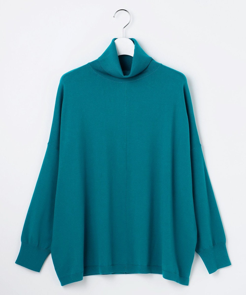 自由区 S ウォームレーヨンストレッチハイネック ニット 