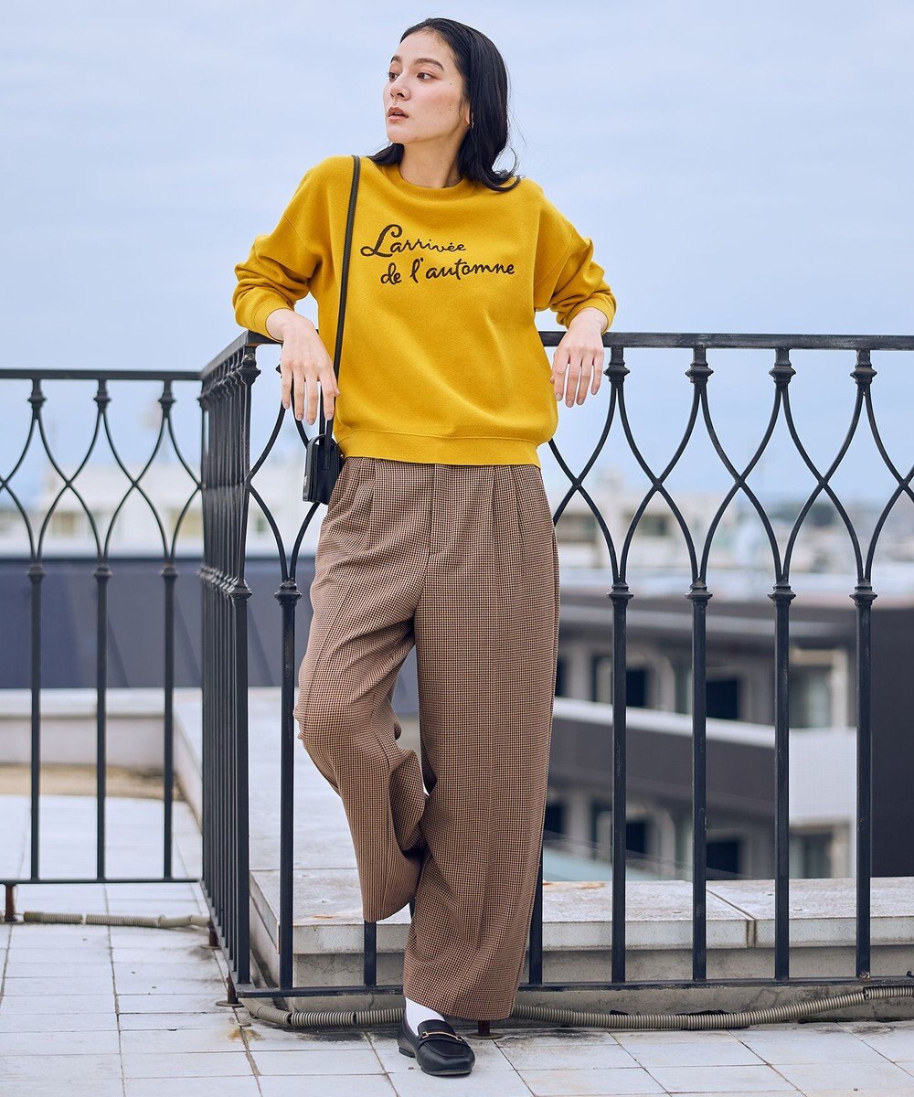 ANY 刺繍ロゴニット 