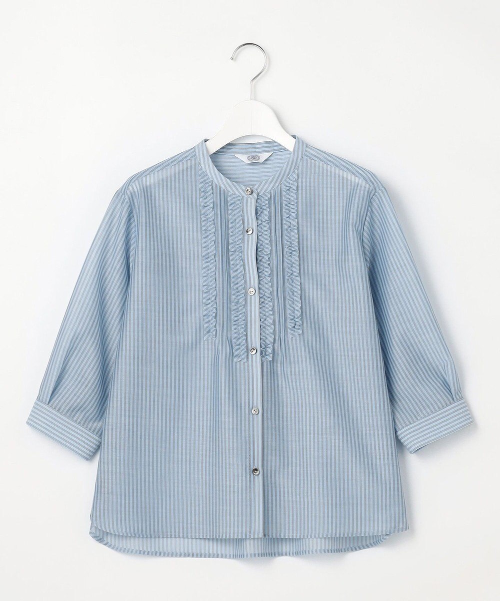 J.PRESS LADIES シアーピンストライプ カットソー 