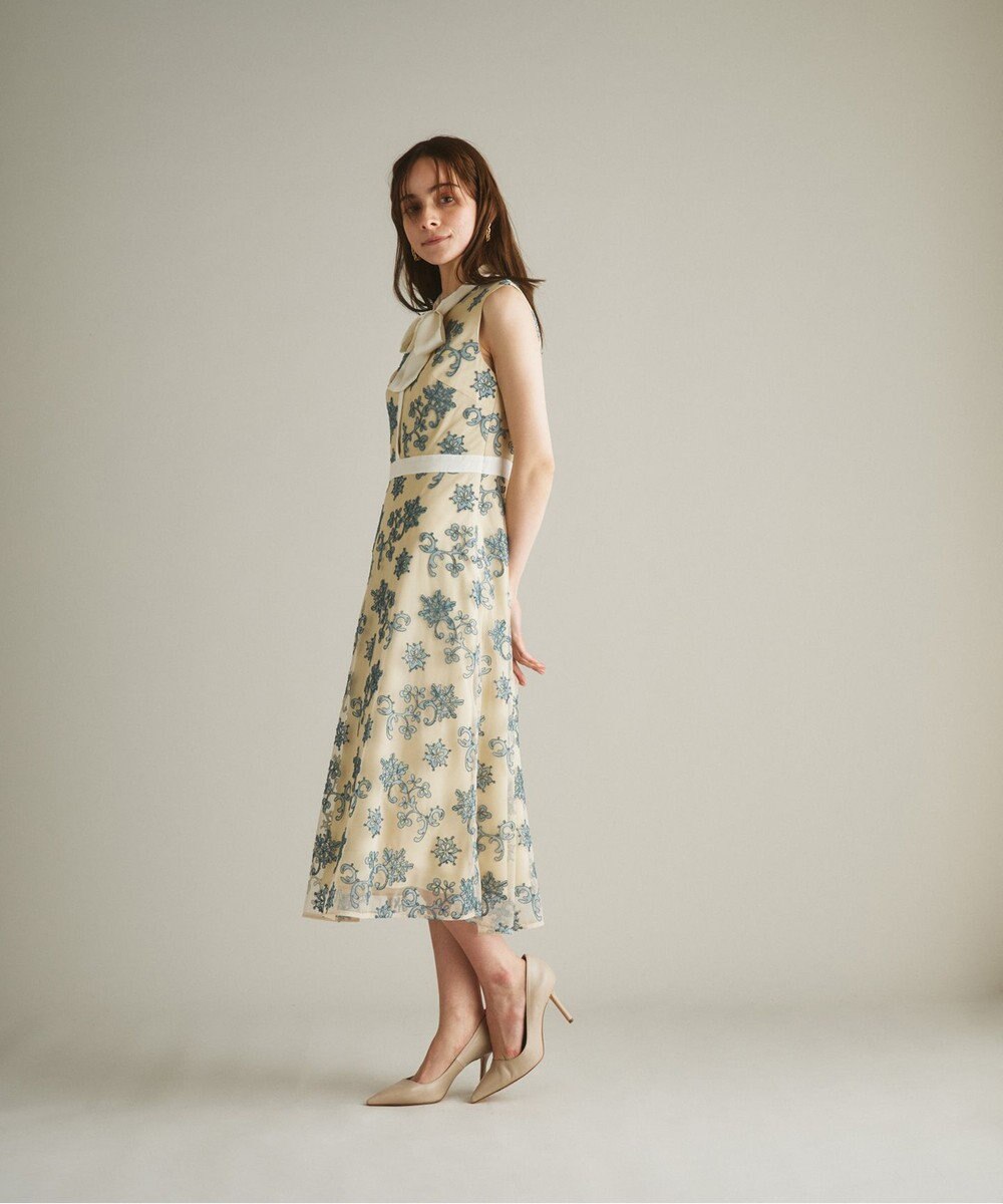 コードフラワー刺繍レースワンピース Grace Continental ファッション通販 公式通販 オンワード クローゼット