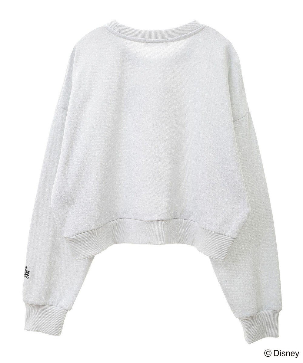 Green Parks ミッキー＆フレンズ／ラメ裏毛ショートプルオーバー 