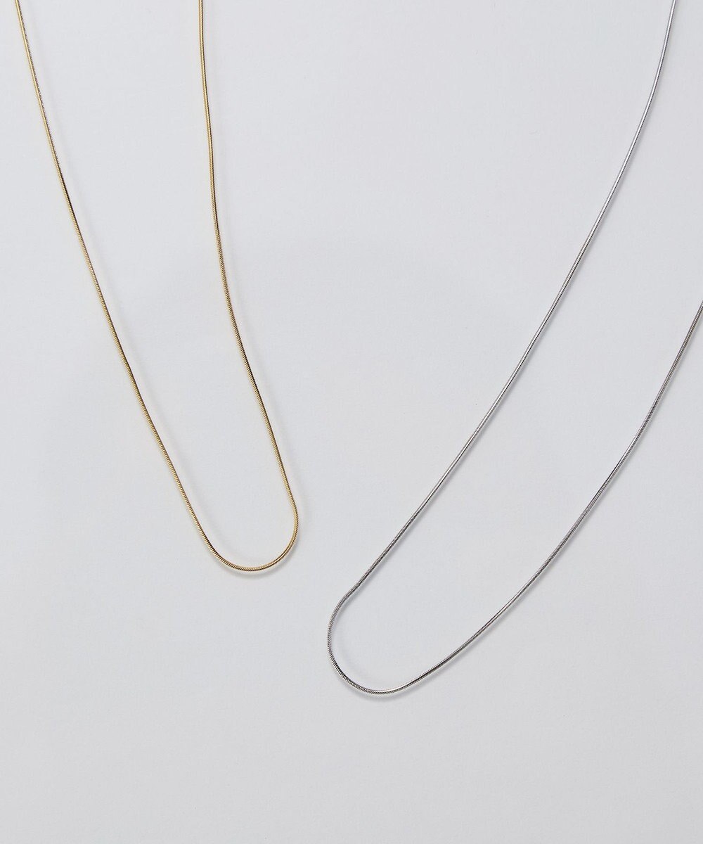 Phoebe 【金属アレルギー対応】ミニマルコンパクトチェーンネックレス/サージカルステンレス ゴールド 