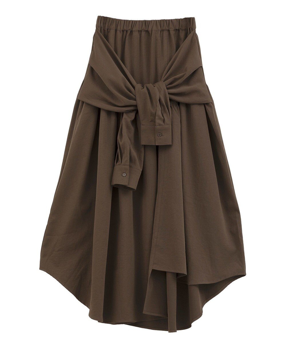 Green Parks ・ＥＬＥＮＣＡＲＥ　ＤＵＥ　袖付デザインスカート 