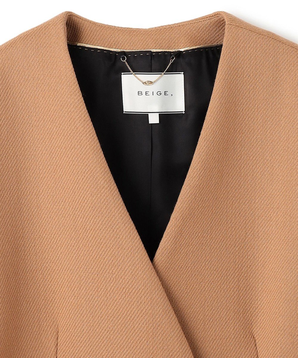 BEIGE， 【S-size】TOURNELLES / ロングジレ 