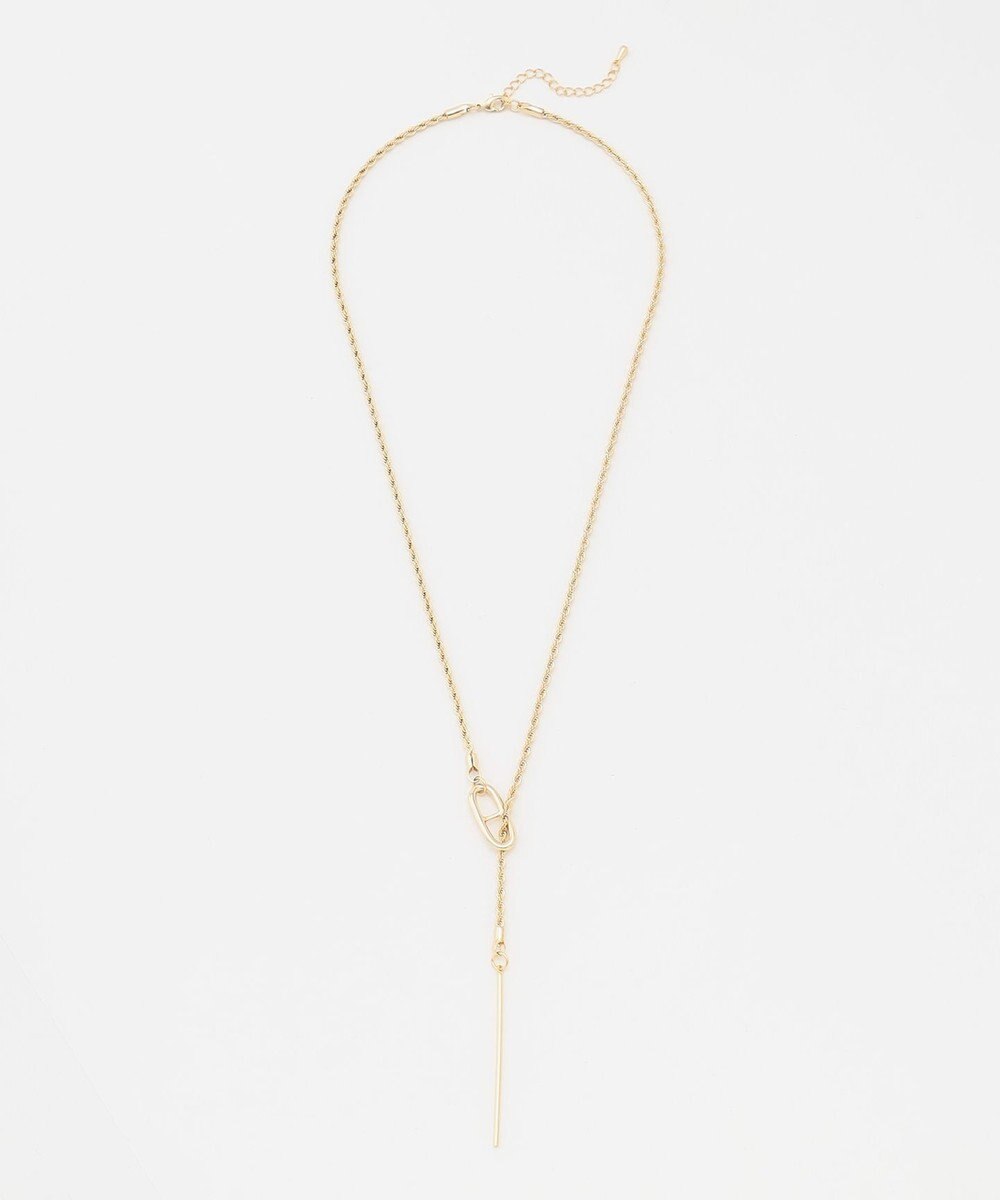 ANY 【長さ調節可能】ノットリングネックレス 