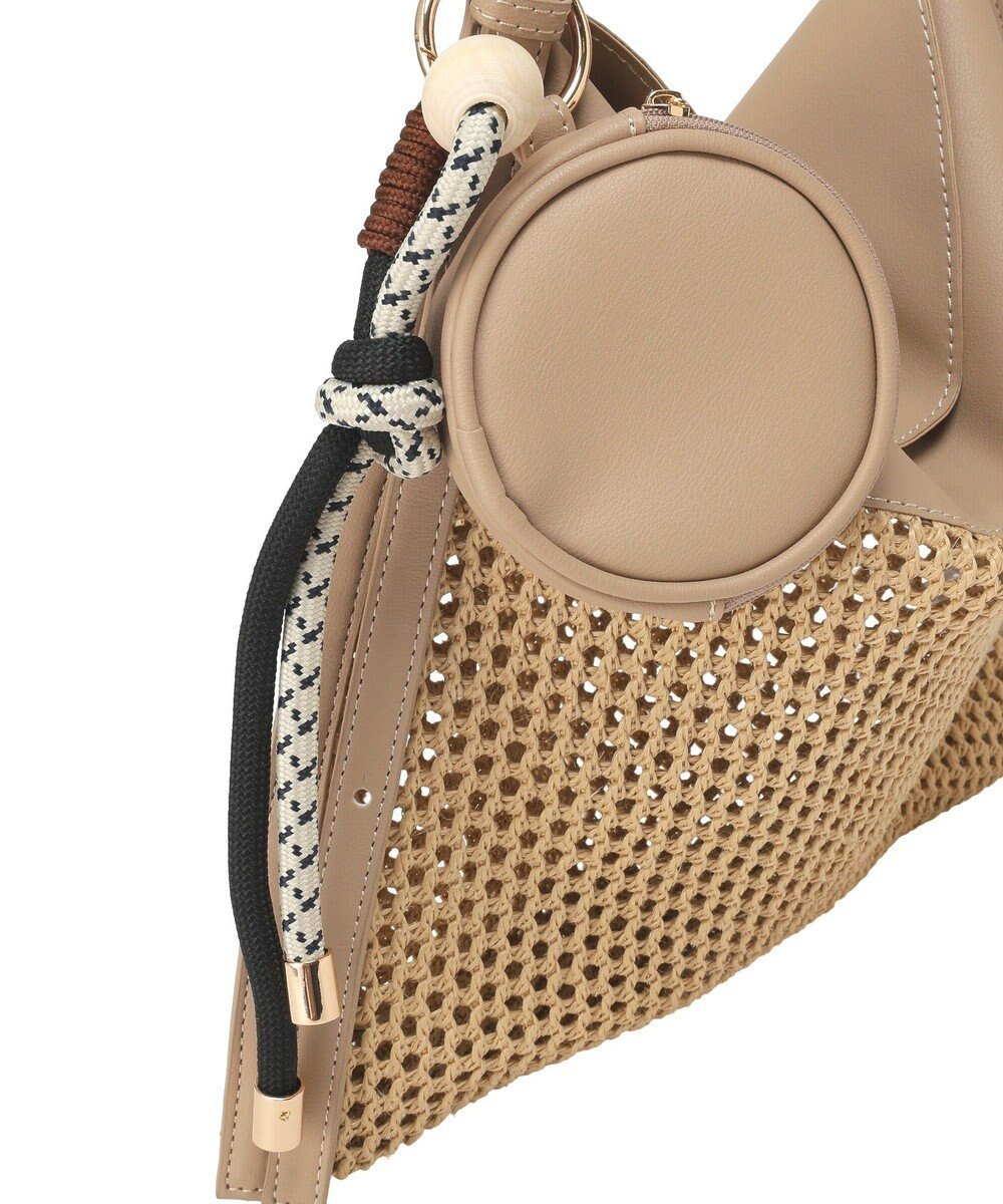 Green Parks 【２ＳＥＴ】ポーチチャーム付き雑材トートバッ 