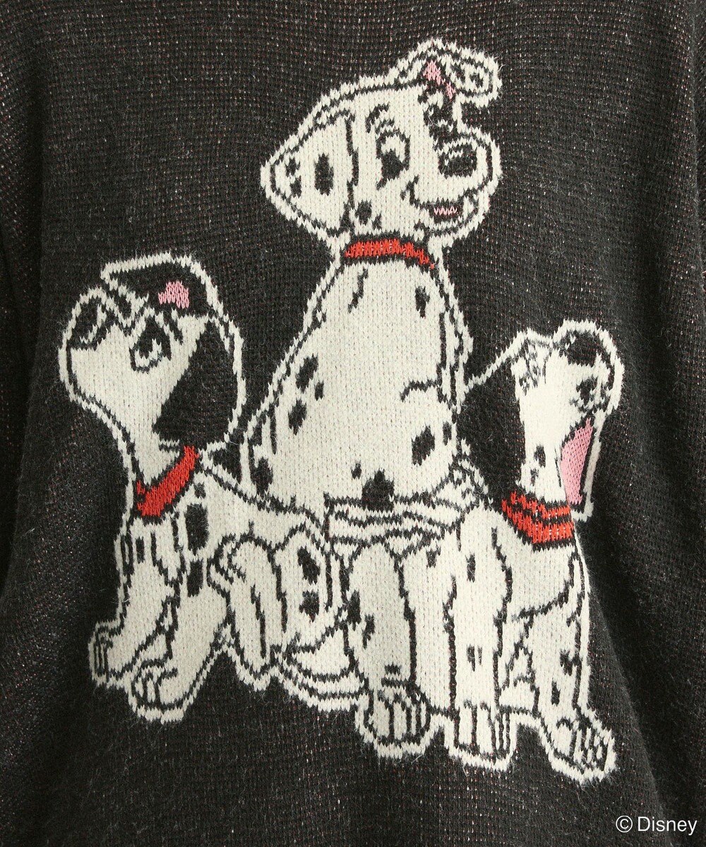 Green Parks １０１匹わんちゃん／ジャガードニット 