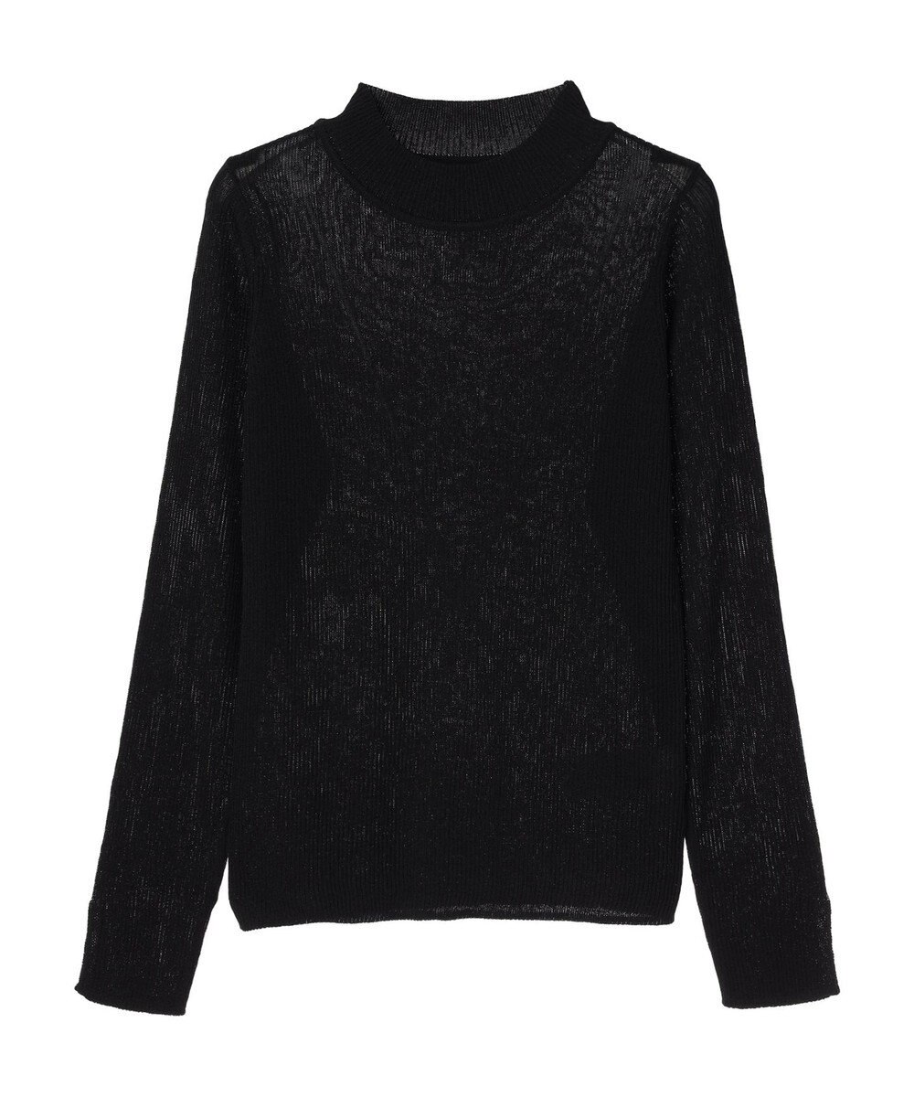 earth music&ecology シアーリブニットプルオーバー 