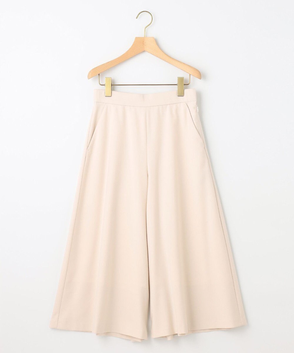 組曲 T/Rツイルストレッチ フレアパンツ 