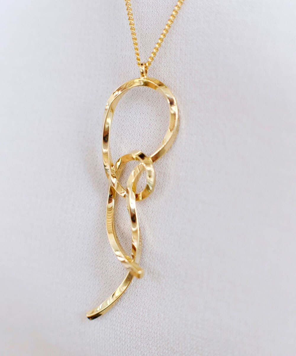 Tiaclasse 【安田美沙子さん着用】ノベルツイストネックレス 