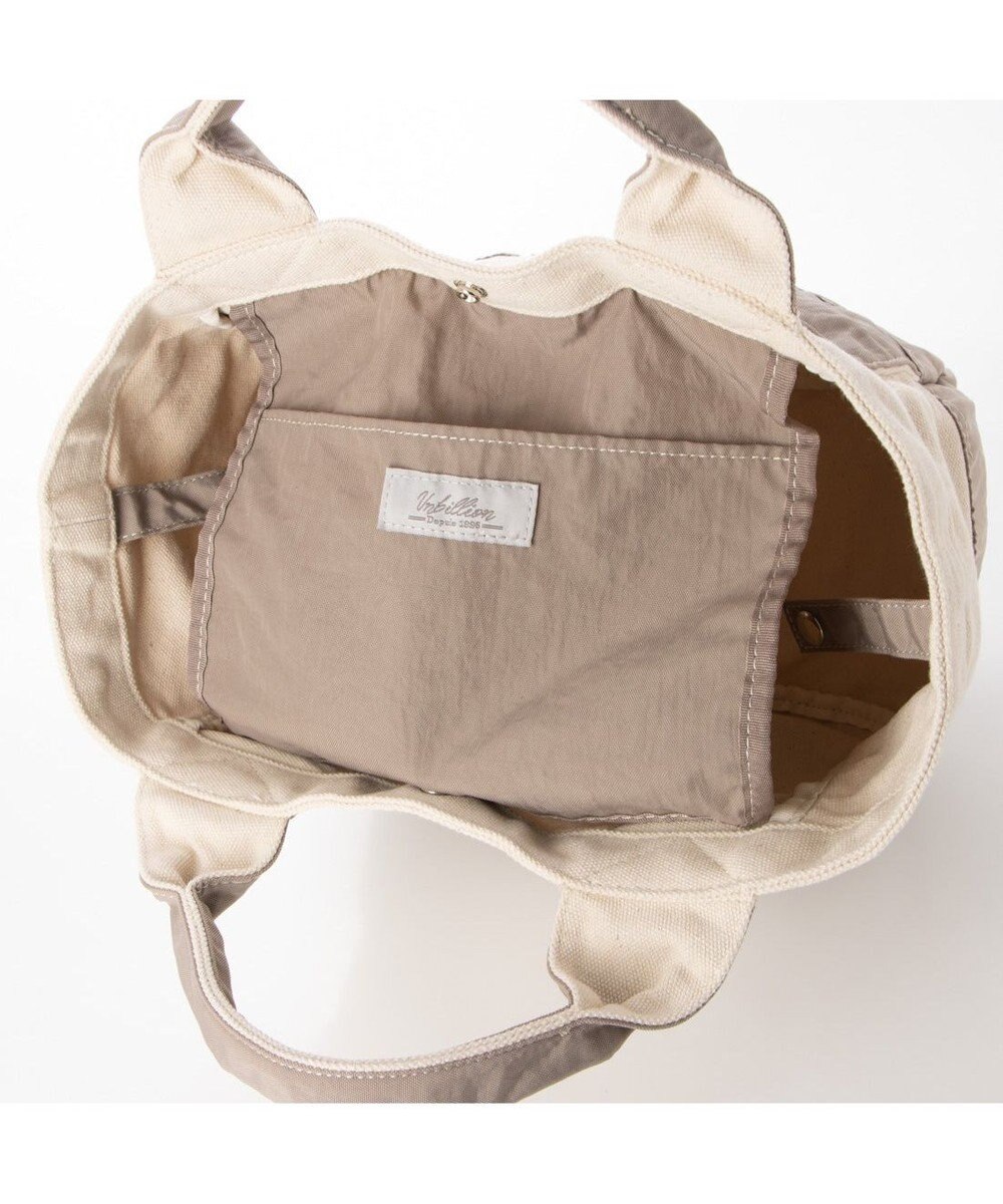 UNBILLION cachecache 製品洗いキャンバス×ナイロントートL 