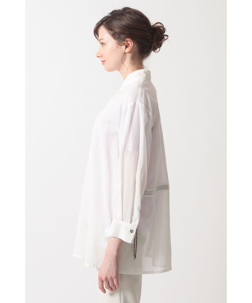 DAKS バックドローストリング コットンシャツ 