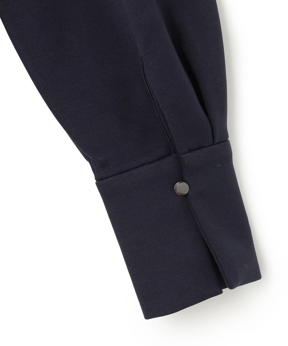 ICB 【洗える】 レーヨンストレッチポンチ フレアワンピース 