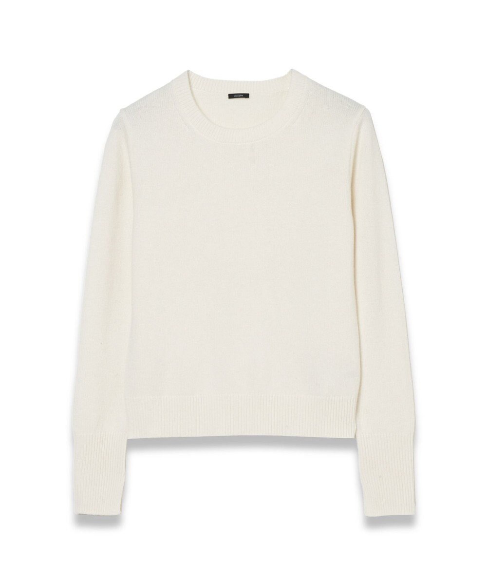 JOSEPH 【FOUNDATIONS】ライトピュアカシミヤ　ラウンドネックニット 