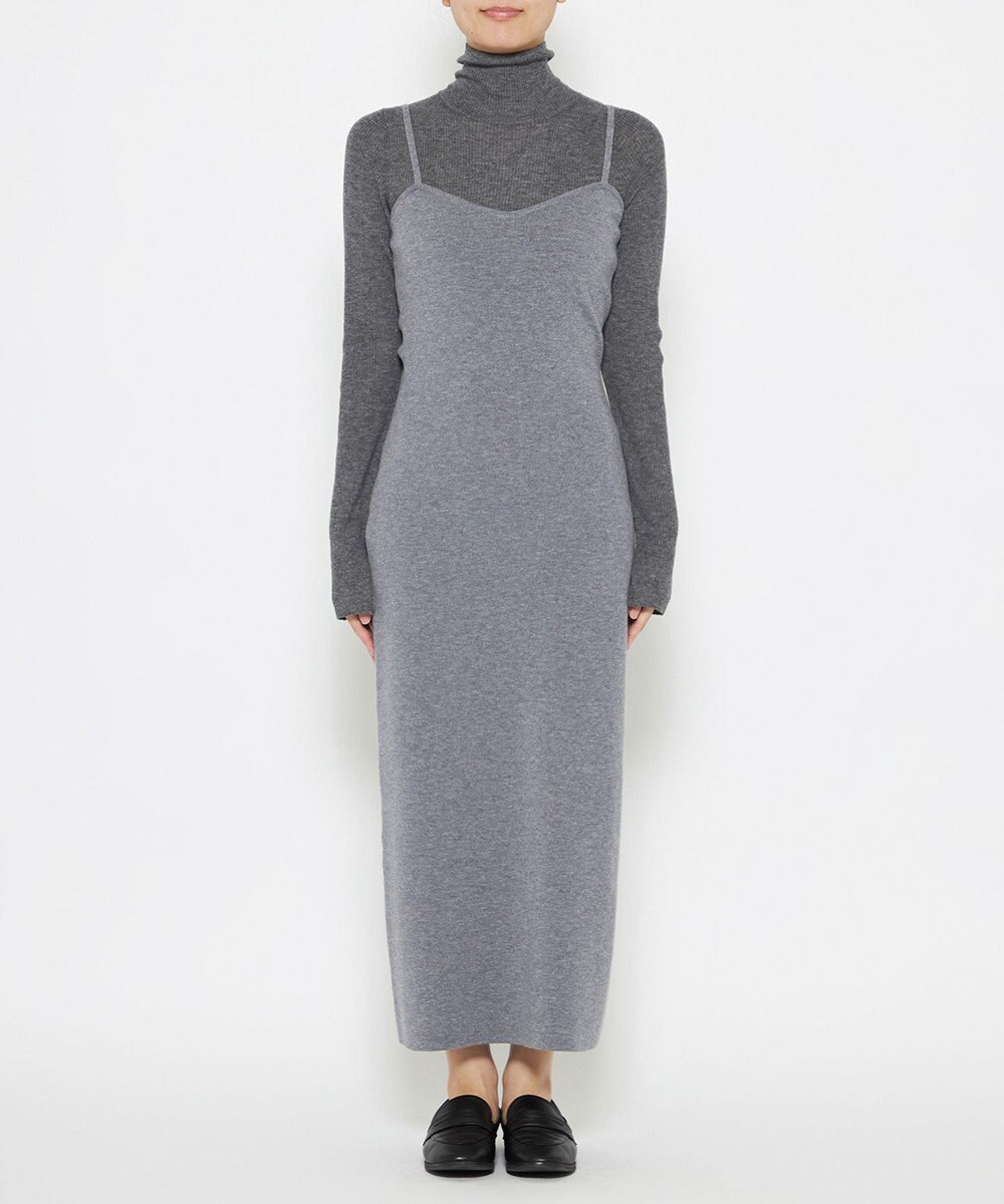 uncrave メリノウール キャミワンピース（uncrave WHITE） 