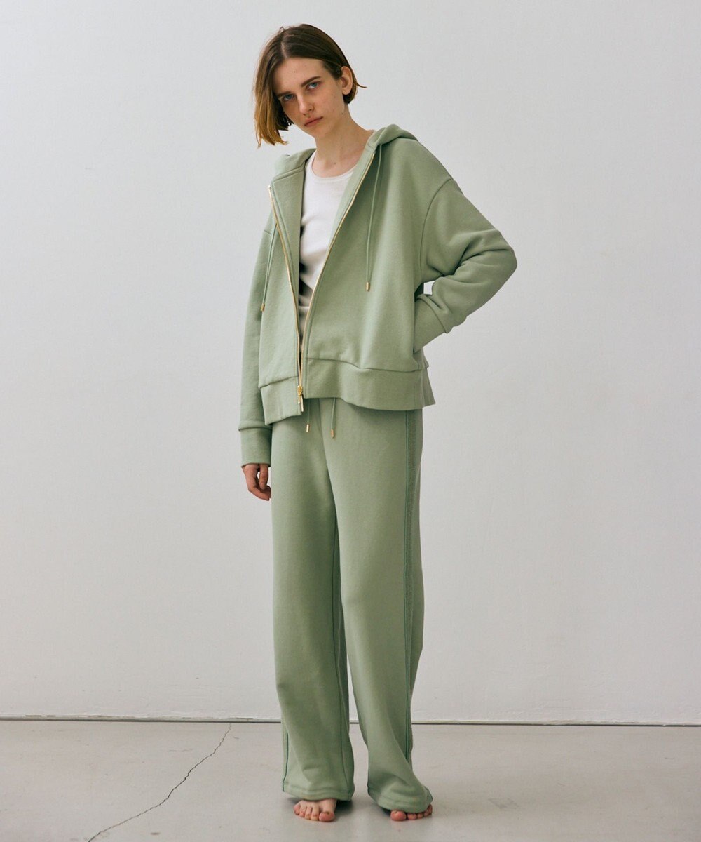 BEIGE， 【BEIGE,ecru/WEB限定・洗える】LOOP BACK / オーバサイズコットンパーカー 