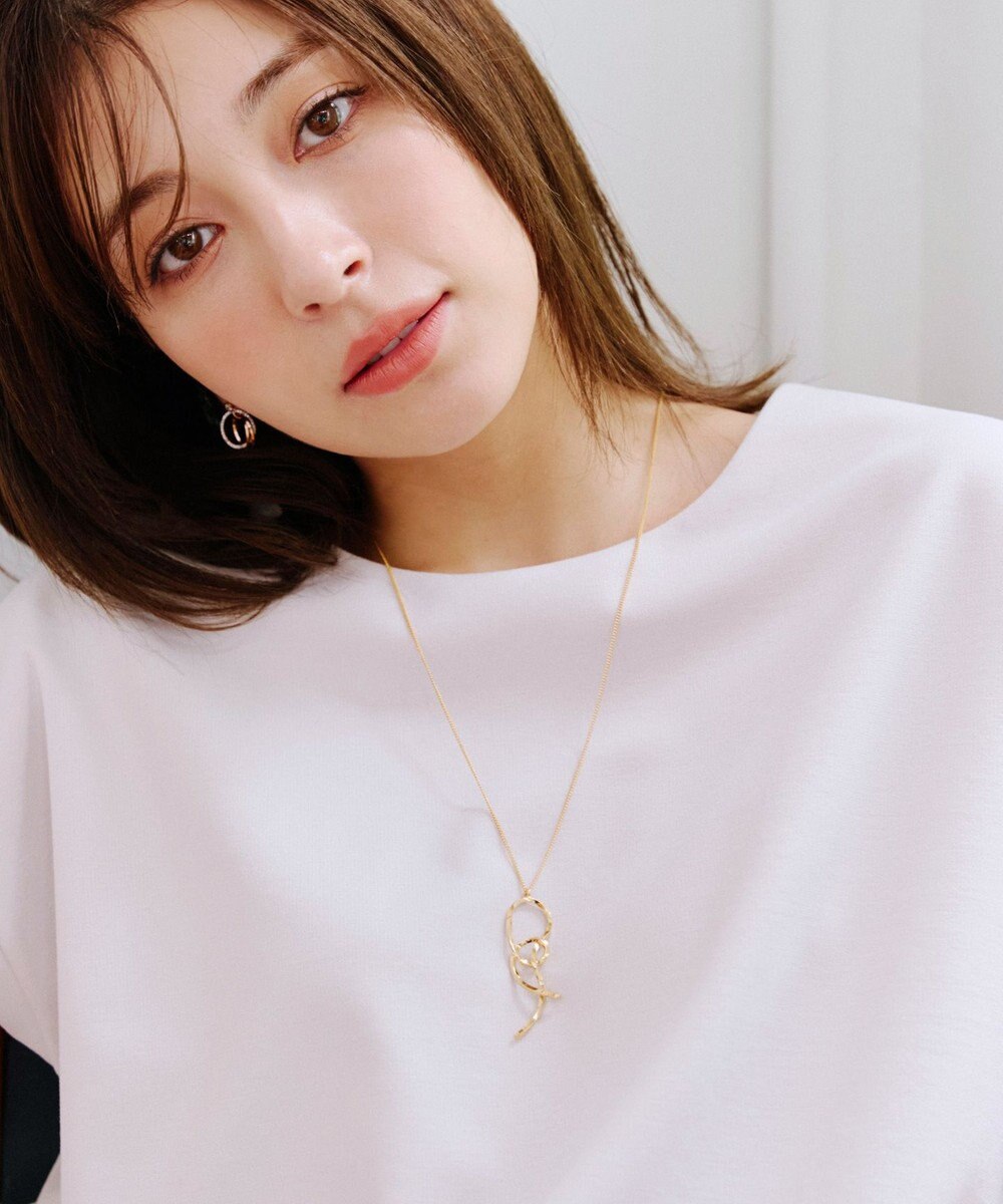 Tiaclasse 【安田美沙子さん着用】ノベルツイストネックレス 