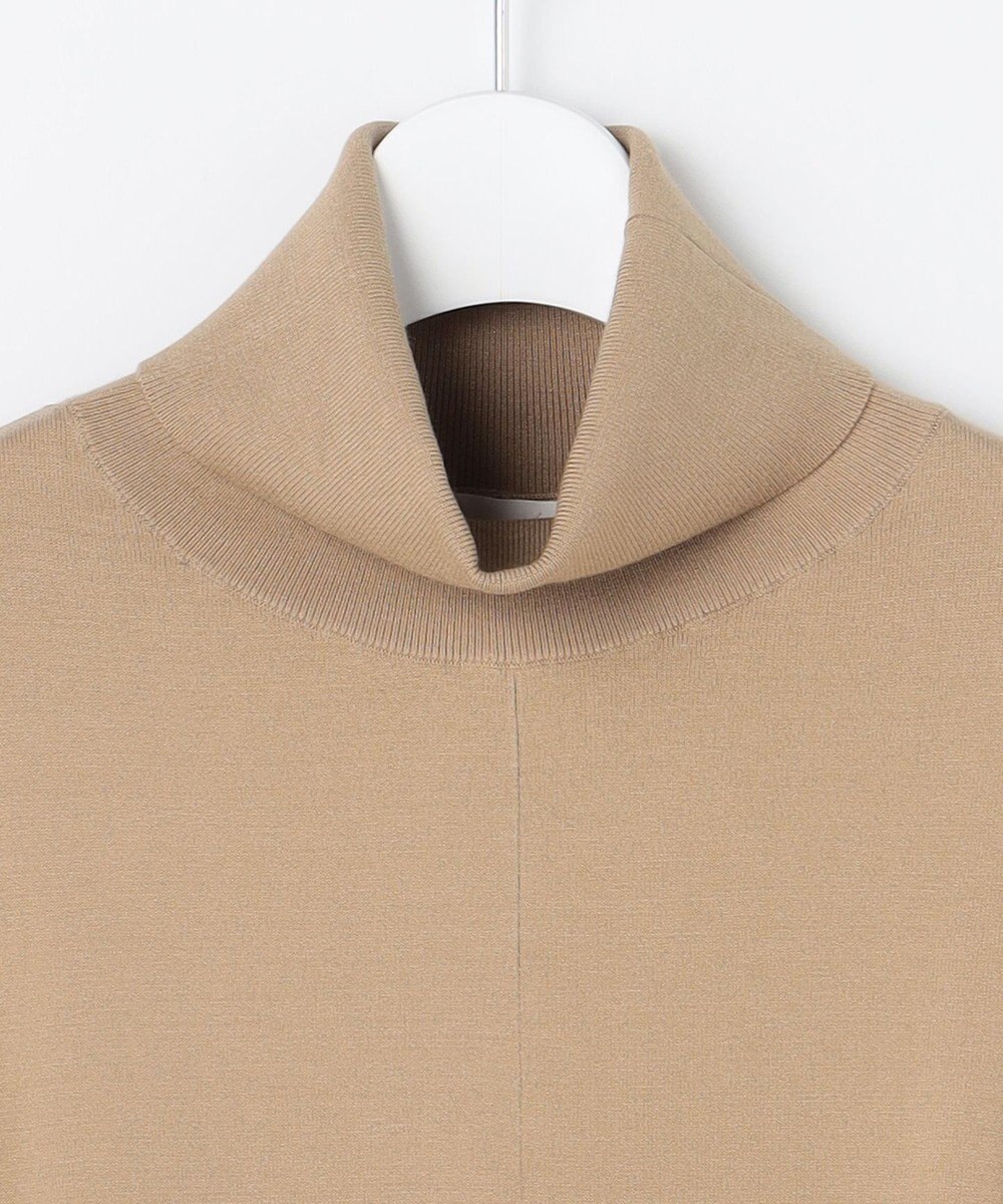 自由区 S ウォームレーヨンストレッチハイネック ニット 