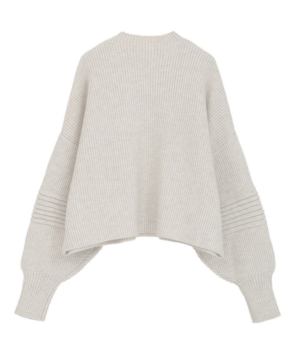 Green Parks ■ＥＳＣＡＲ　ピンタックスリーブニット 