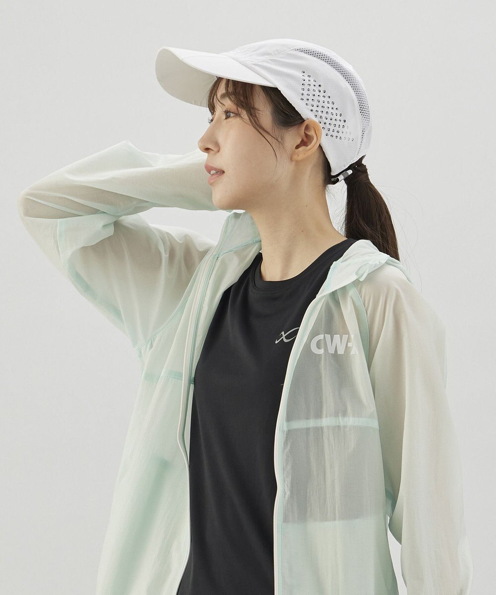 CW-X 【UNISEX】 CW-X キャップ メッシュパーツつき(つば内側) メッシュ切替あり(頭頂部) ユニセックス HYR430 /ワコール 