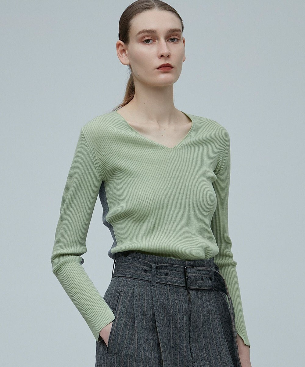 BEIGE， LA MONNAIE / Vネックニット 