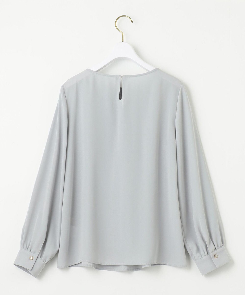 ANY SIS 【洗える】フロントタックノーブル ブラウス 