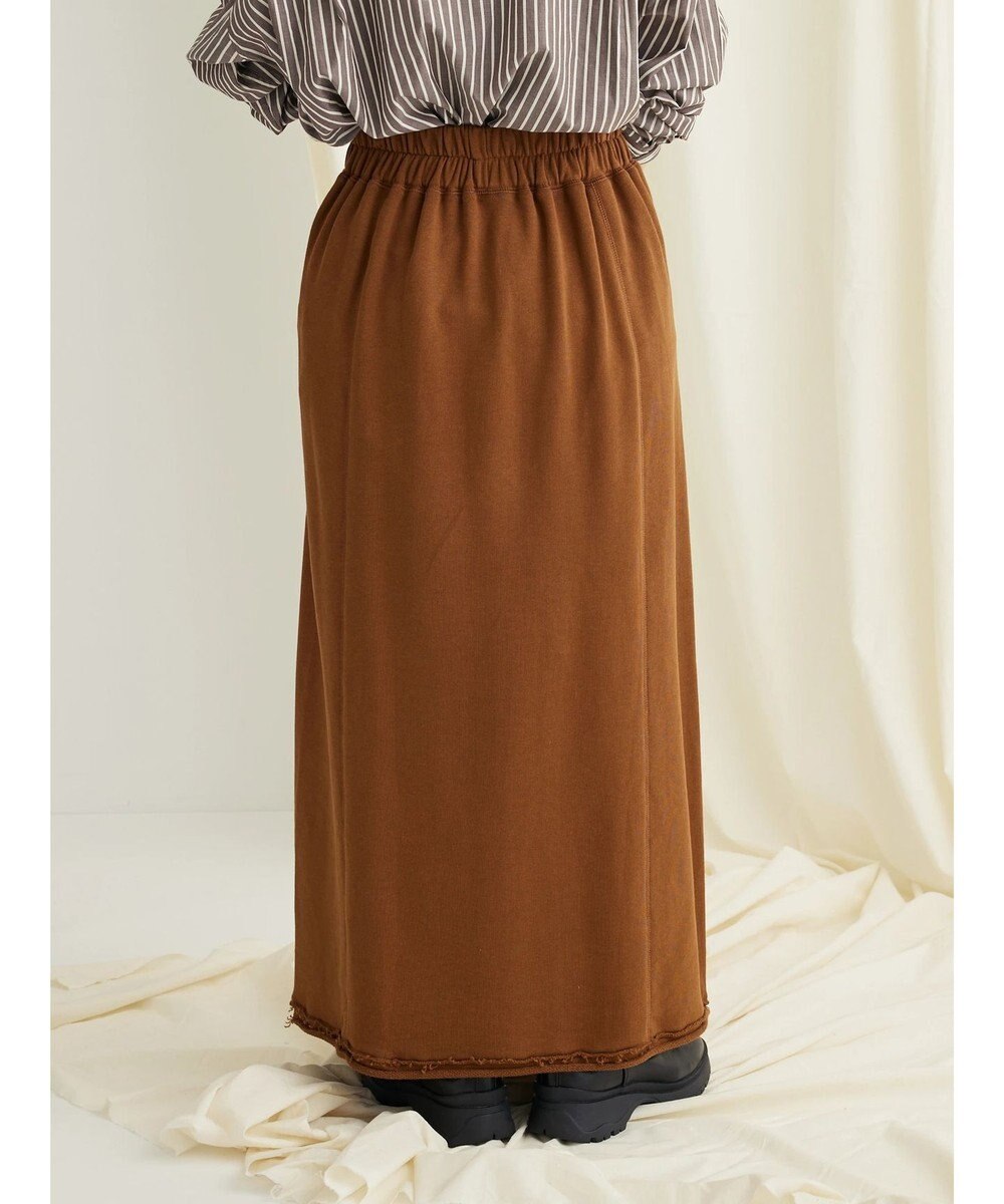 CRAFT STANDARD BOUTIQUE カットオフＡライン裏毛スカート 