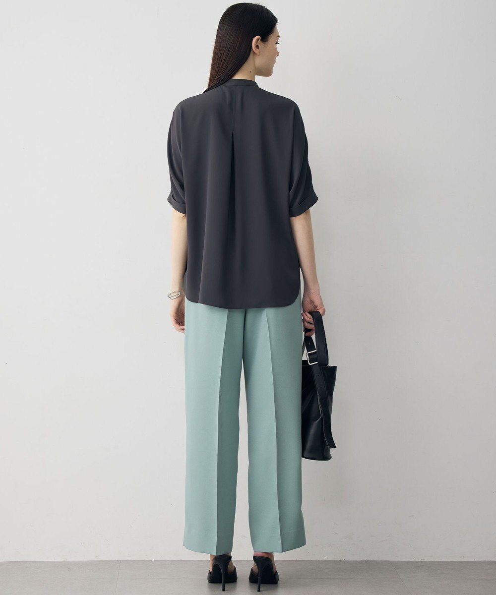 ICB L 【CLASSY.掲載・新色追加・WEB限定カラーあり】FluidBackSatin ワイドパンツ 