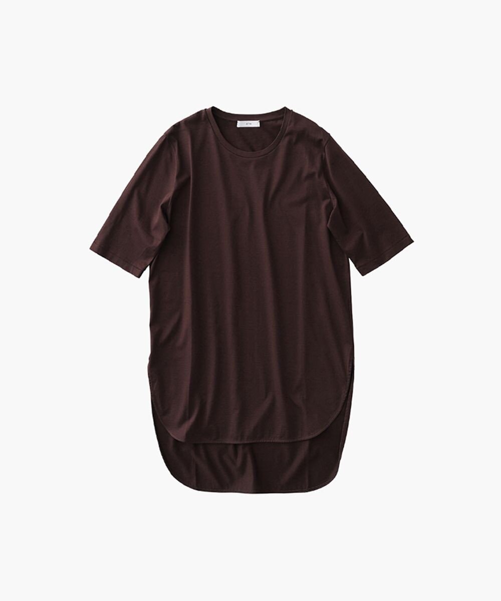 SUVIN 60/2 | ラウンドヘム S/S Tシャツ / ATON | ファッション通販 ...