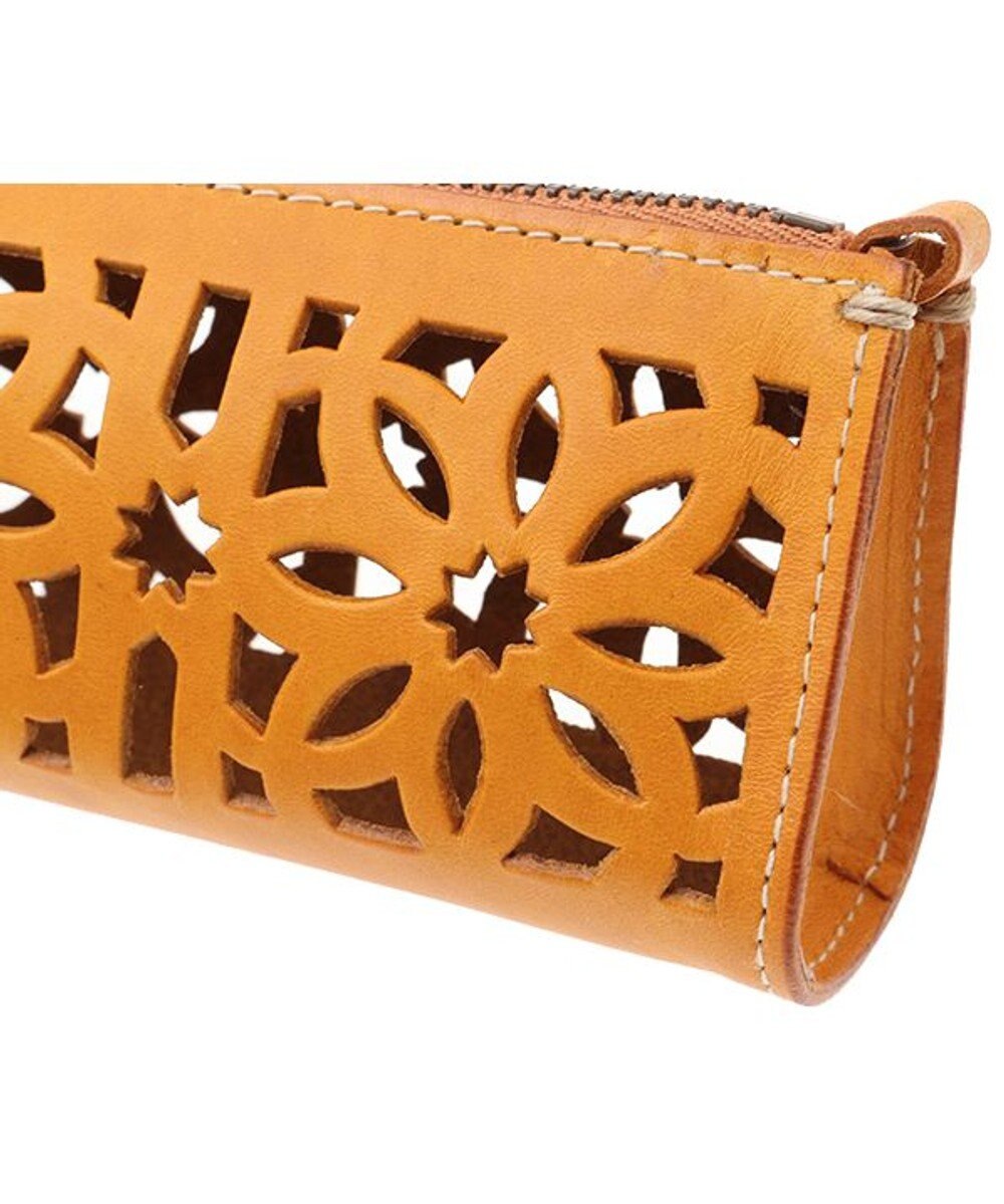 genten カットワーク ペンケース 