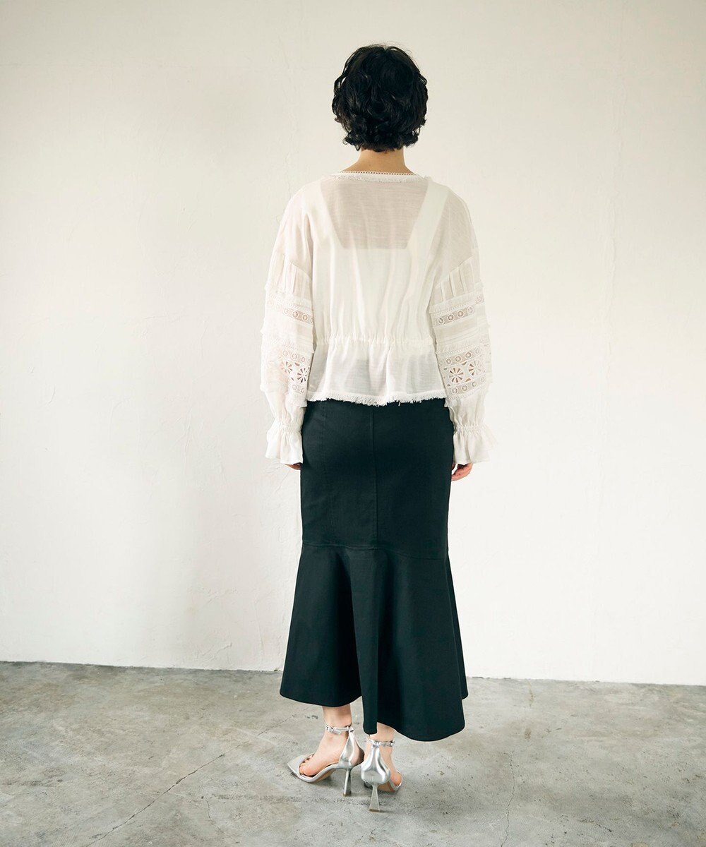 GRACE CONTINENTAL ミディマーメイドスカート 