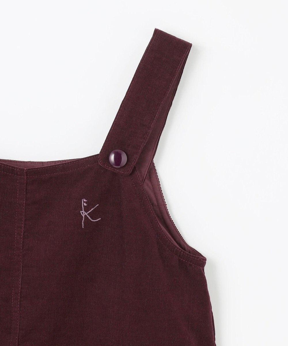 組曲 KIDS 【110-140㎝】コーデュロイ ワンピース 