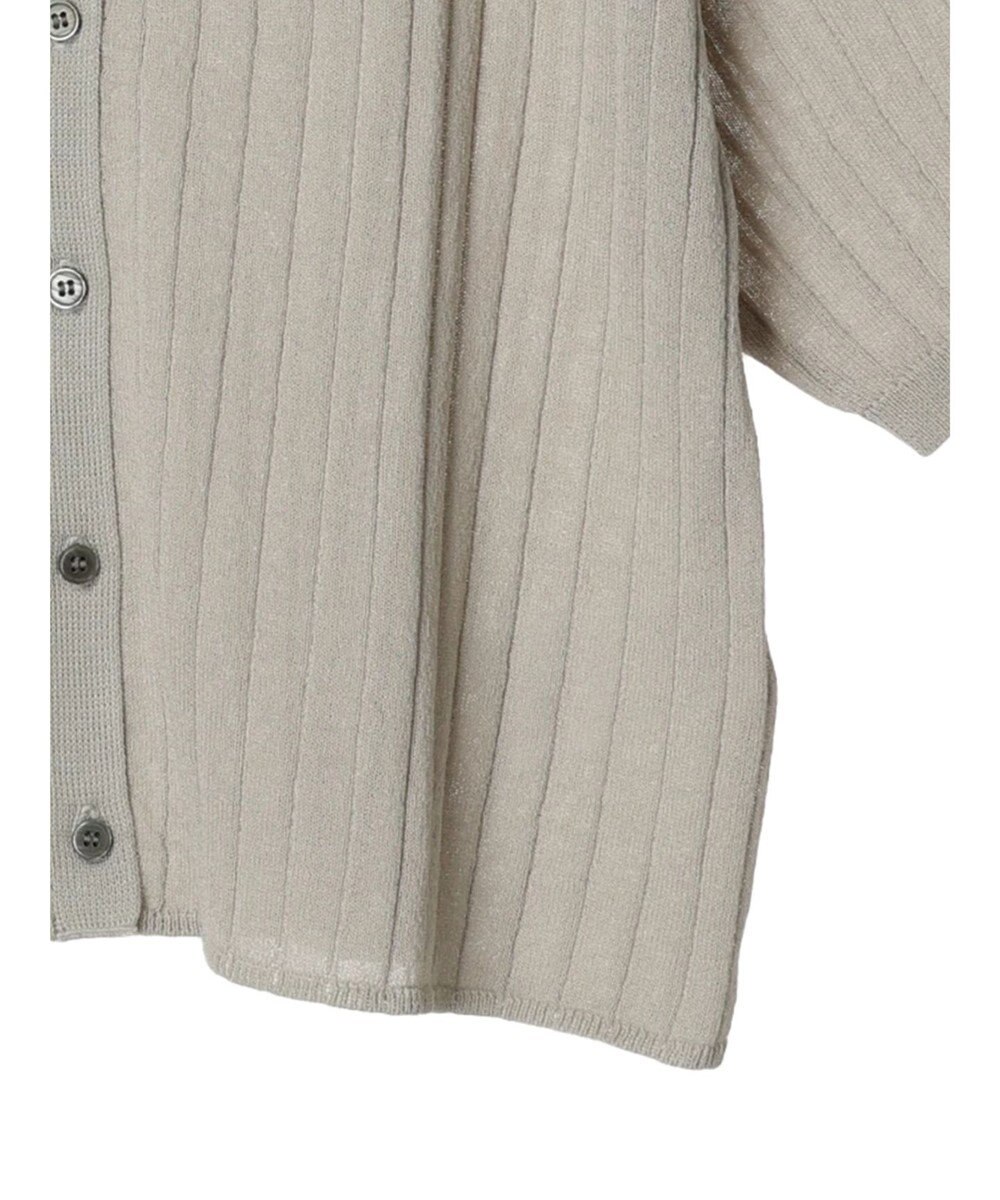 earth music&ecology ラインポロニットカーディガン 