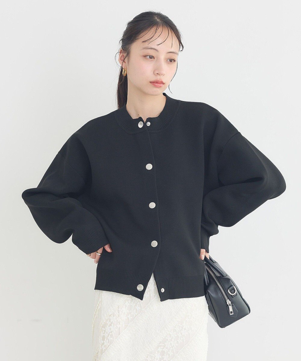 earth music&ecology メタルボタンカーディガン 