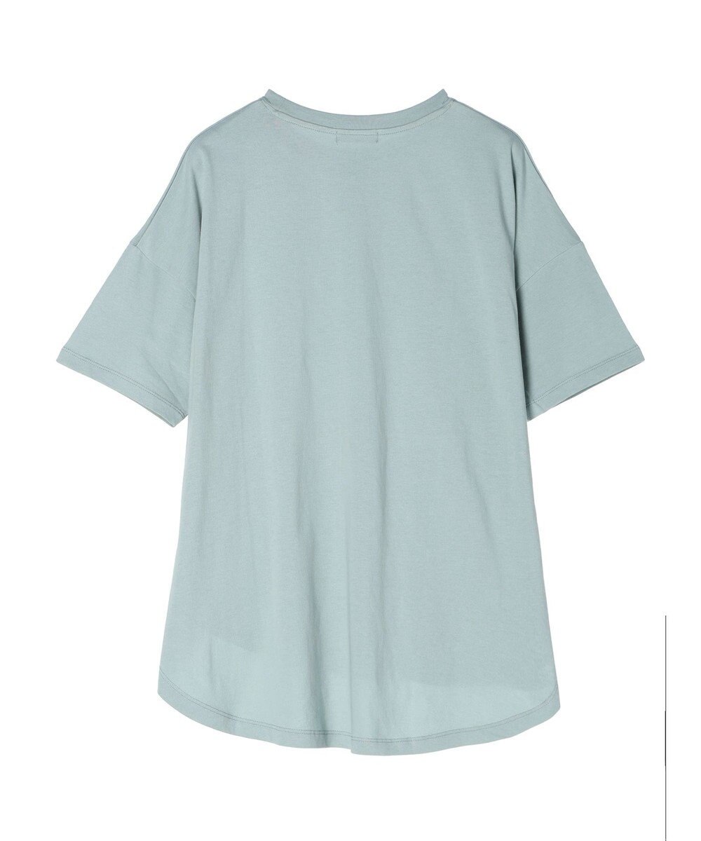 CRAFT STANDARD BOUTIQUE シルケット天竺　ロゴＰＴ裾ラウンドチュニックＳ／Ｓ 