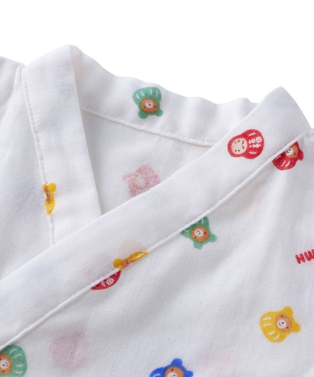 MIKI HOUSE HOT BISCUITS 【ミキハウス】【50-80cm】甚平オール 