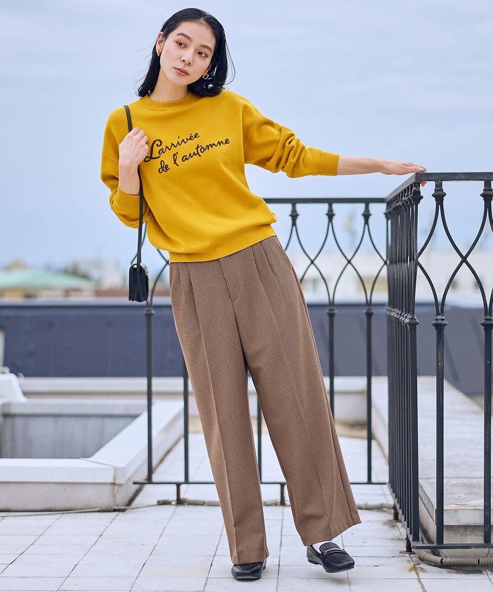 ANY 刺繍ロゴニット 