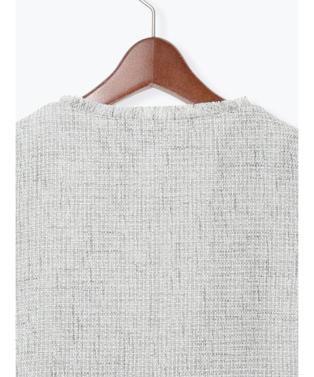 Te chichi 【セレモニーアイテム】ツイードVネックジレ 