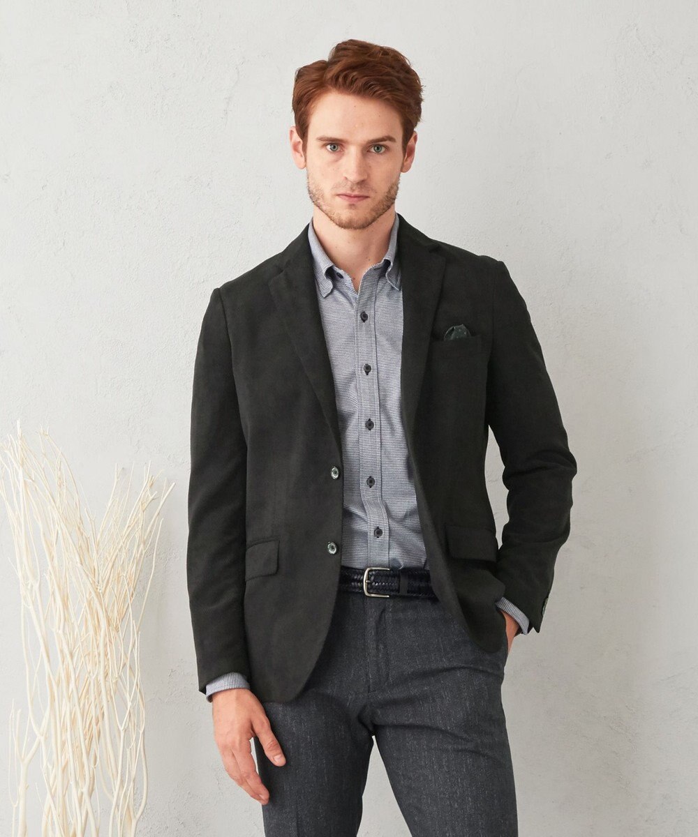 JOSEPH ABBOUD 【快適な着心地/イージーケア】ジャージーシャツ 