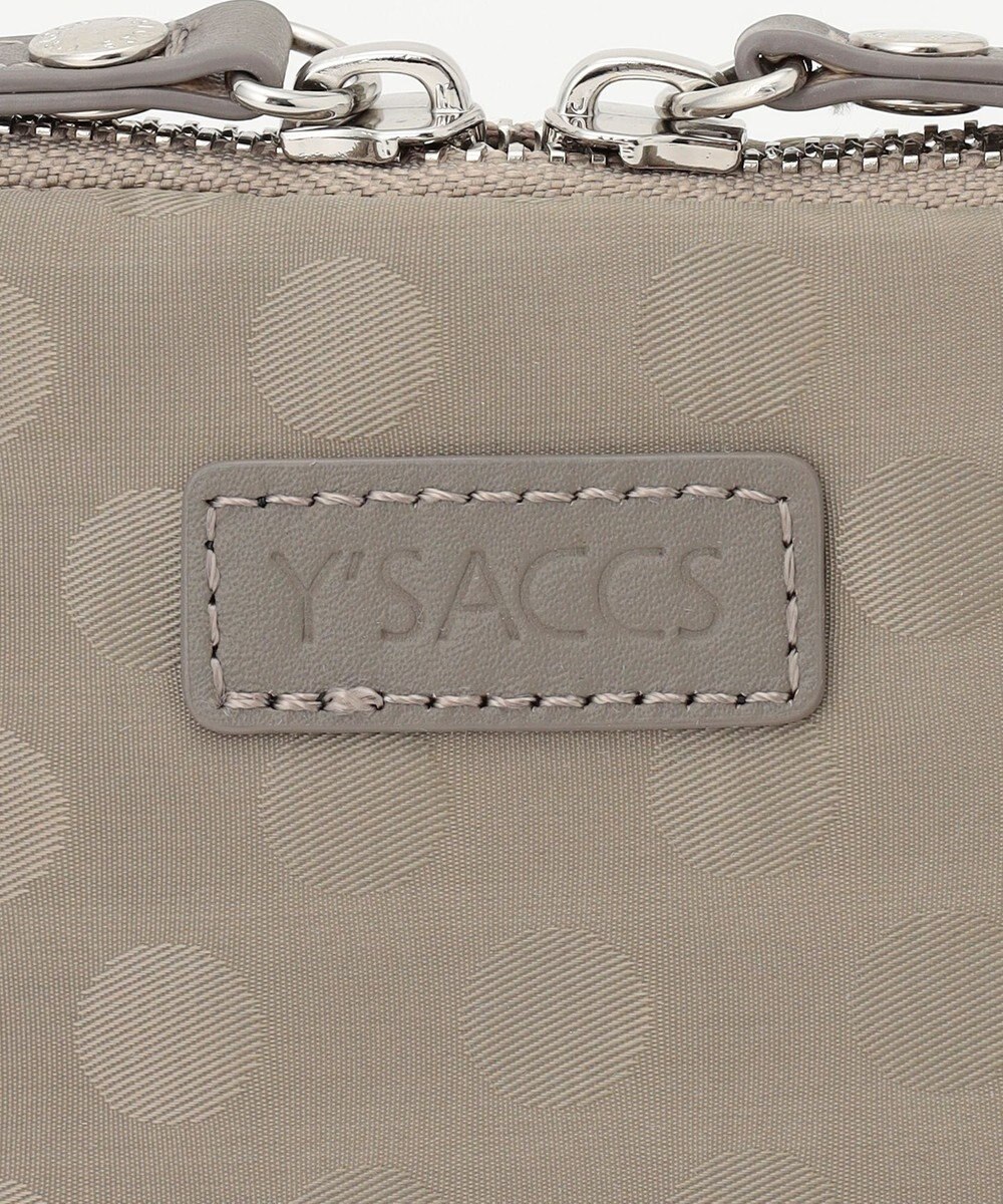 Y'SACCS ドットジャカード　コスメポーチ 