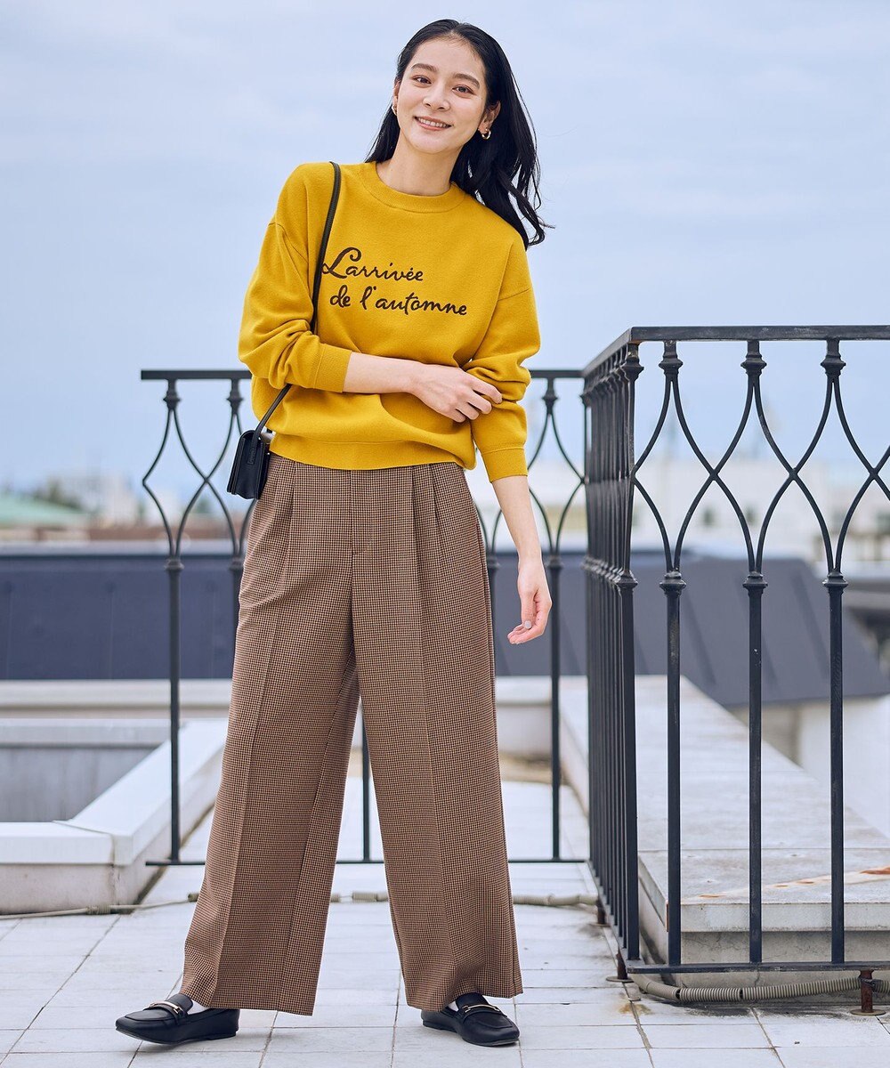 ANY 刺繍ロゴニット 