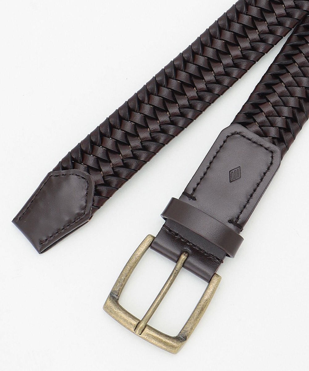 JOSEPH ABBOUD 【キングサイズ・伸びる！】ストレッチレザーベルト 