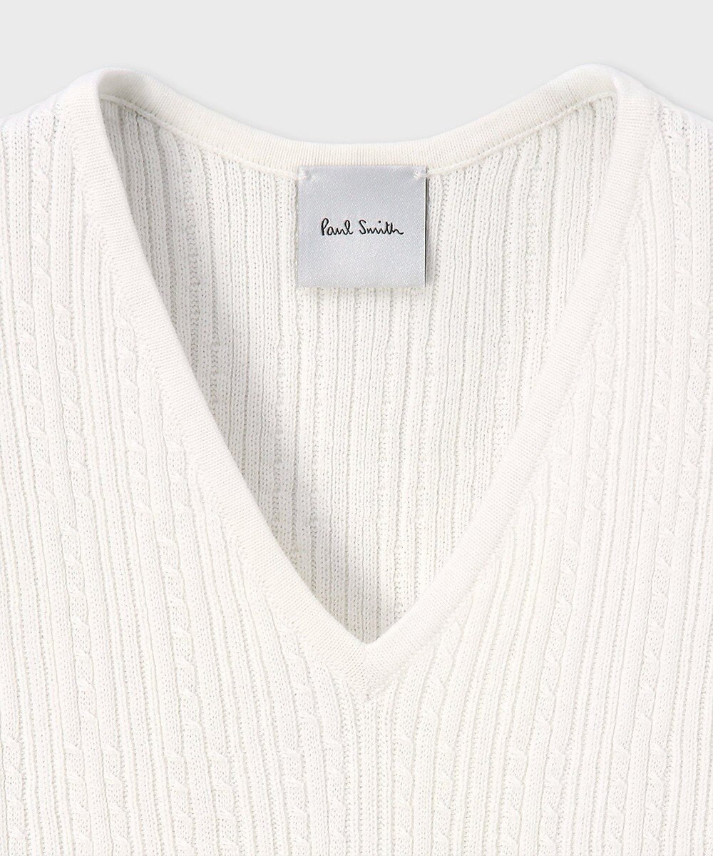 Paul Smith ストライプポイント Vネックニット 