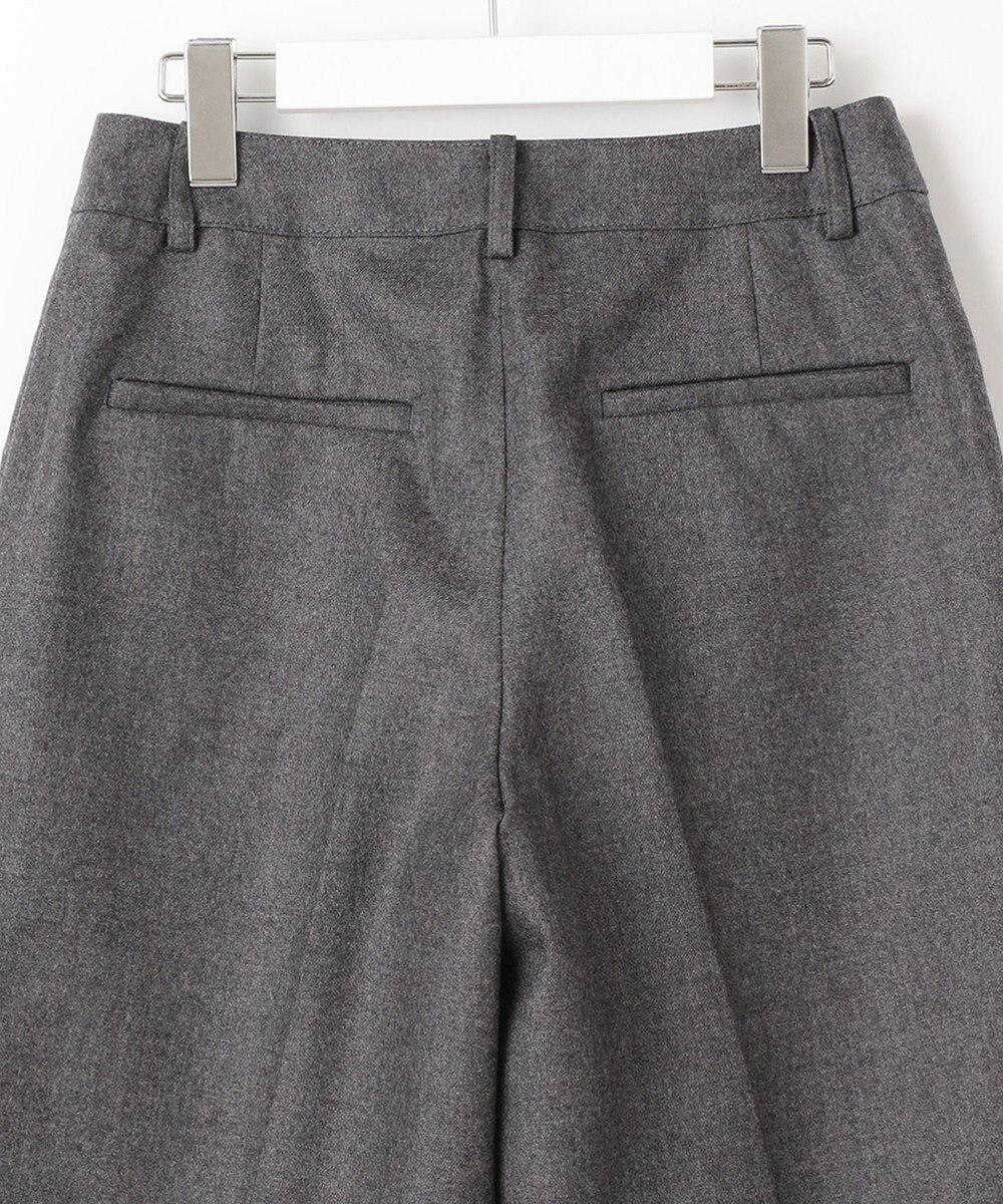 J.PRESS LADIES 【洗える】フラノハンドウォッシュ キュロット パンツ 