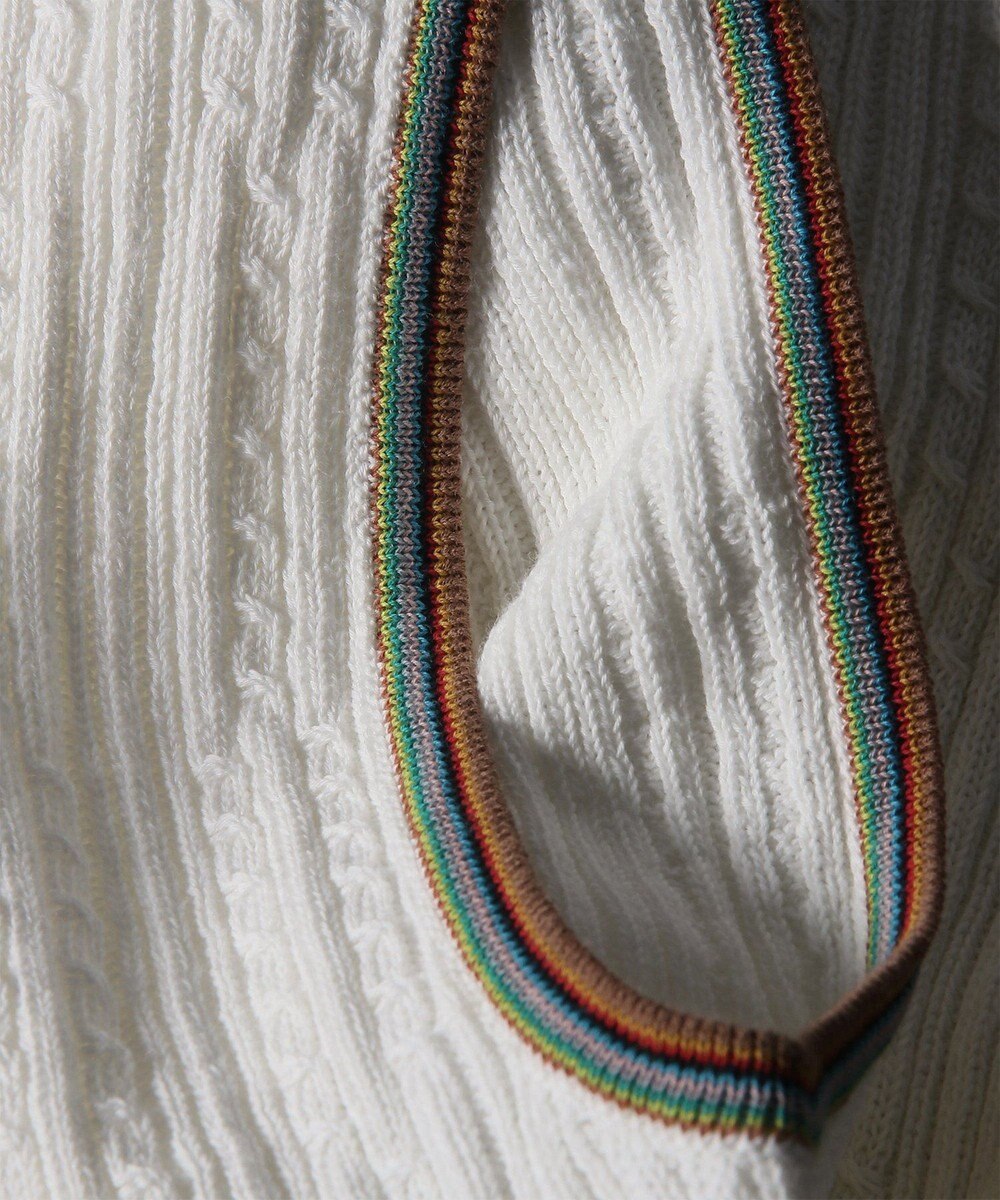 Paul Smith ストライプポイント Vネックニット 