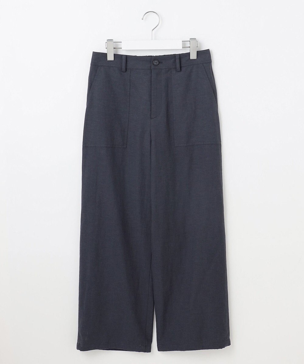 J.PRESS LADIES 【洗える】フィブリルツイル ベイカーパンツ 