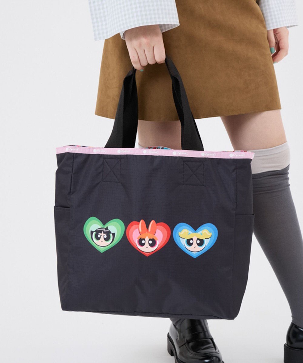 LeSportsac LG REVERSIBLE TOTE/パワーパフ ガールズガールズパワートート 